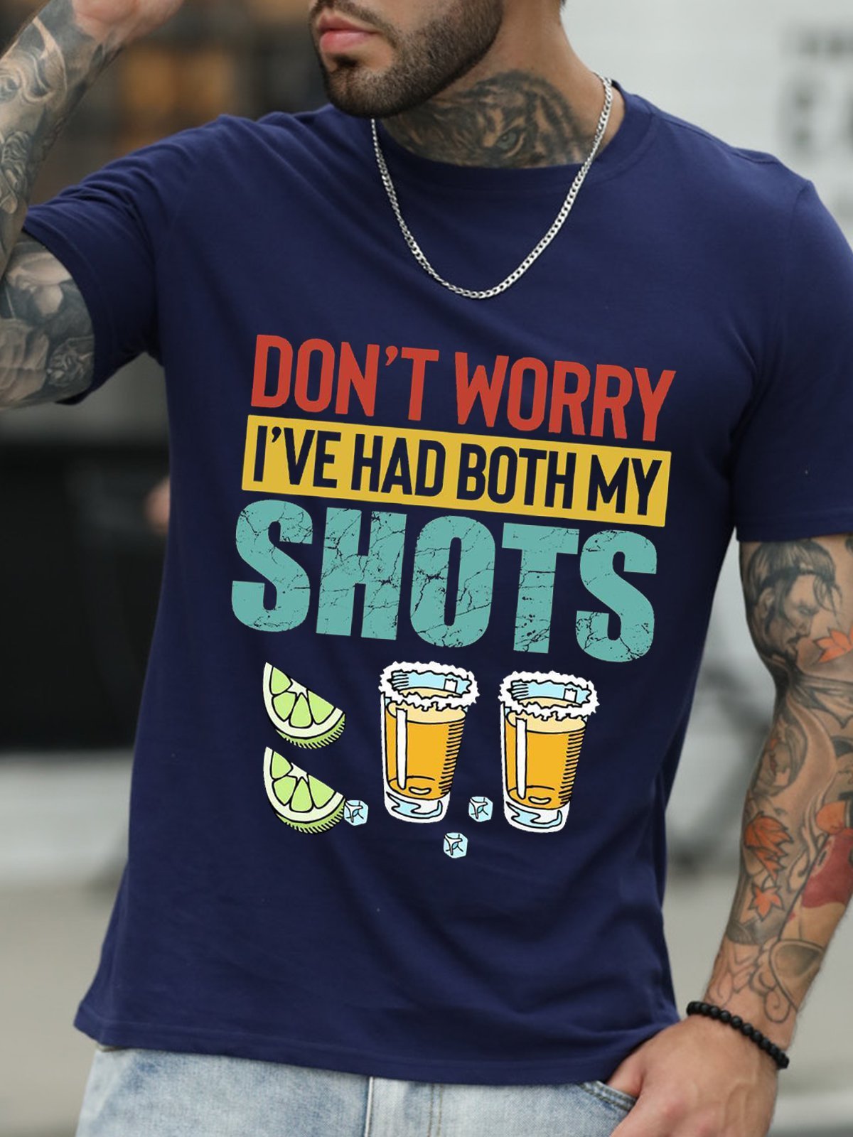 Don T Worry I Ve Had Both My Shots Men Tshirt