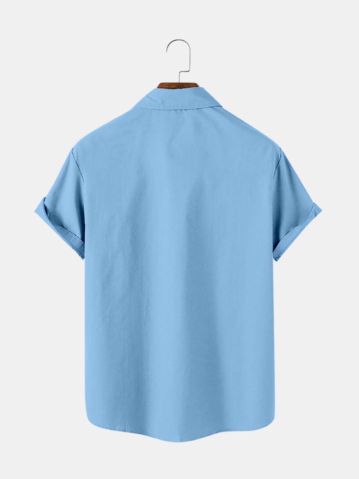 Mens Simple Coconut Tree 3D Printed Hawaiian Shirt Short-sleeved Top & Tops