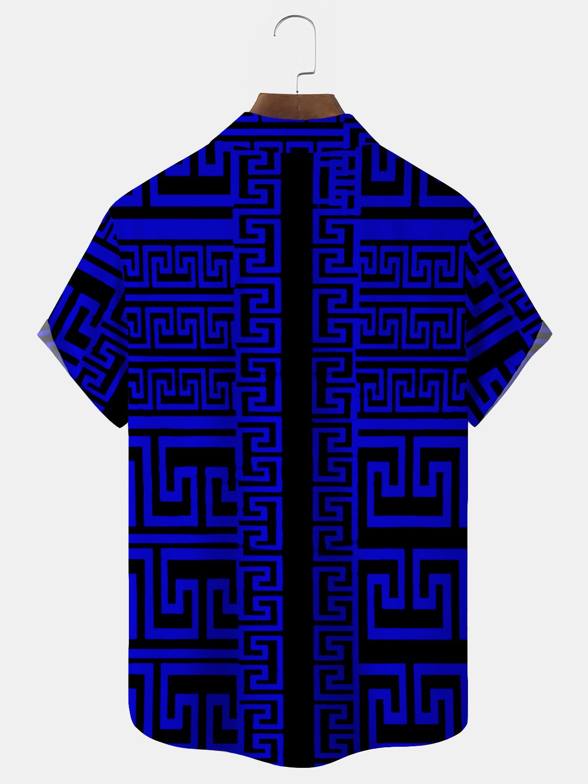  Neon Ethnic Aztec Pattern Retro Bowling Hawaiian Shirt Oversized Vacation Aloha Shirt