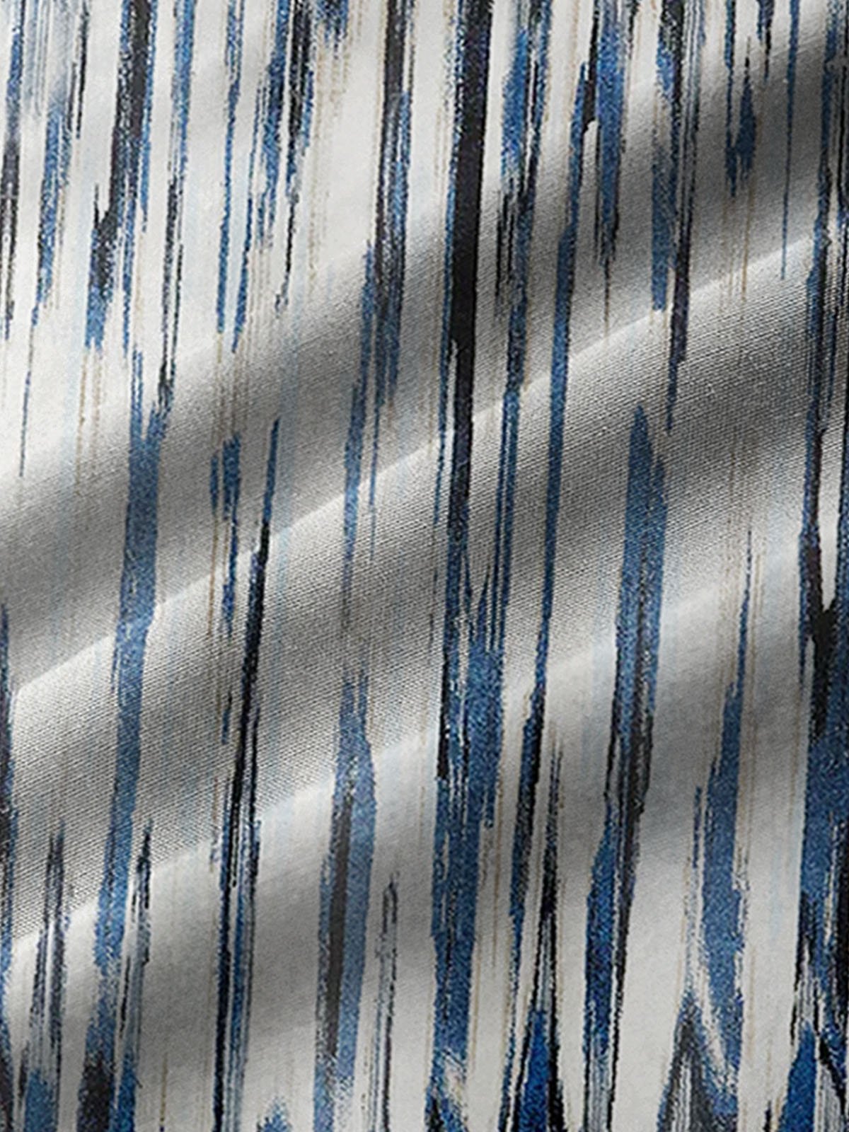 JoyMitty Vintage Textured Stripe Print Men's Button Down Pocket Long Sleeve Shirt