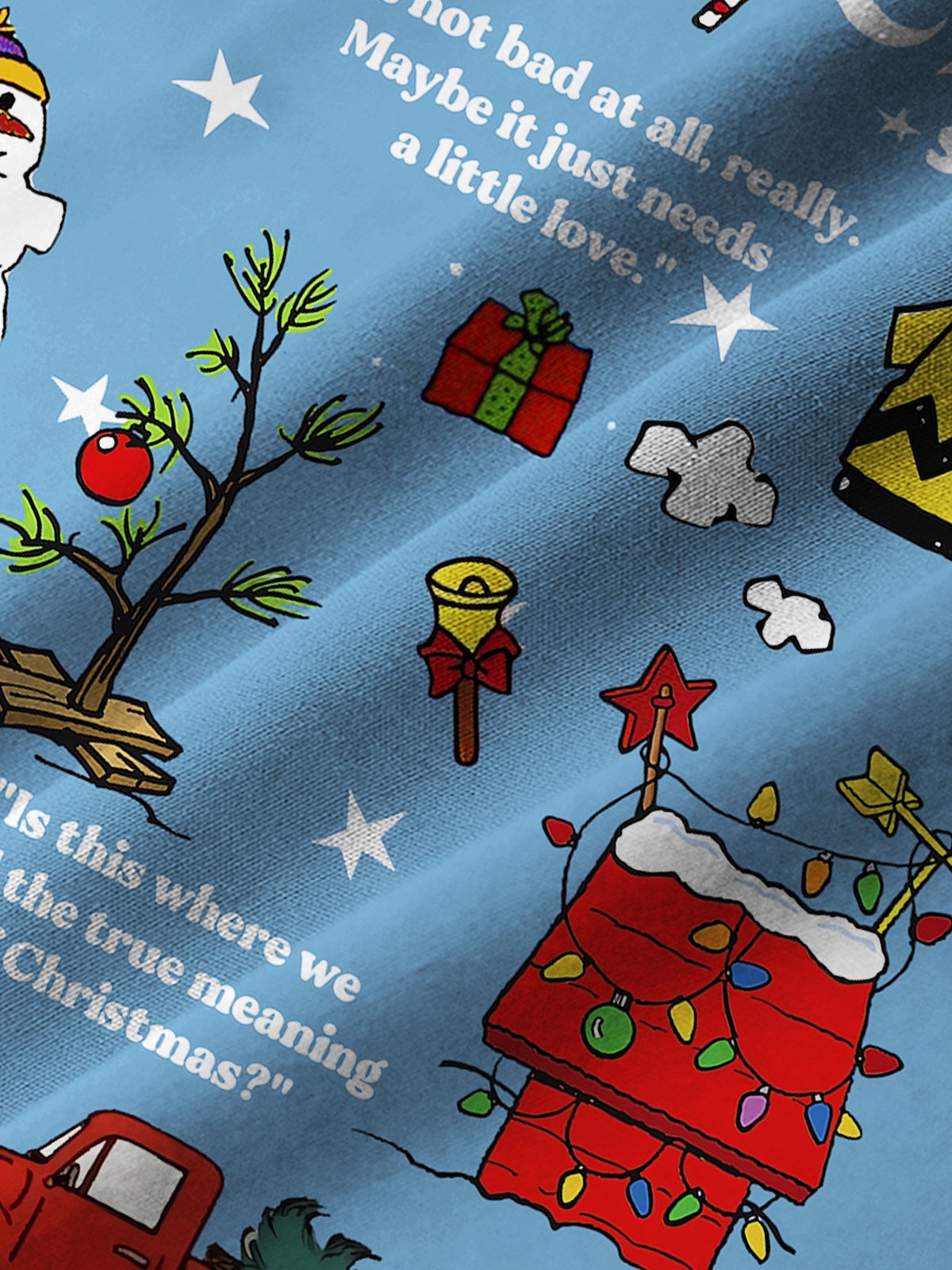 Christmas Holiday 50‘s Vintage Cartoon Men's Shirts Stretch Christmas Tree Snowman Fun Camp Pocket Art Shirts