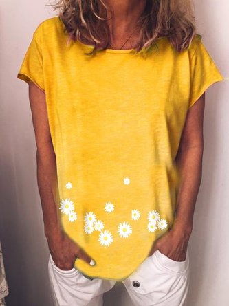 sunflower Casual O-Neck Shirts & Tops