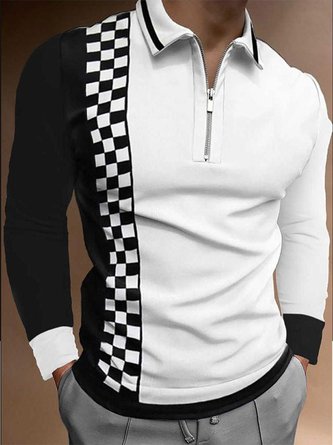 Casual Men's Shirt Polo Shirt Fashion