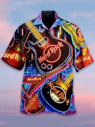 Our Hearts Have Beats For Guitar Aloha Hawaiian Shirt