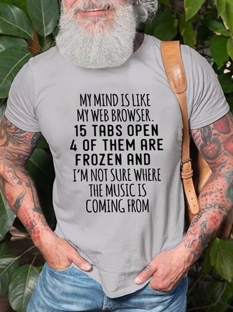 My Mind Men's Short sleeve T-shirt
