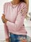 Casual Solid Long Sleeve Shirts & Tops
