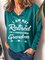 Funny Women I Am Not Retired I Am A Professional Grandma Text Letters Sweatshirts