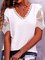 Women Solid Paneled Short Sleeve Casual Shirts & Tops