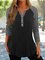 Color Block Casual Loose T-Shirt