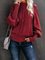 Women Long Sleeve Knitted Shift Sweater