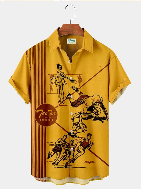  70'S-80s Pop Culture Nostalgia Hawaiian Shirt For Men And Women