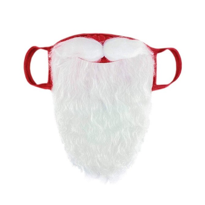 Santa Beard Mask Funny Dress Up Mask