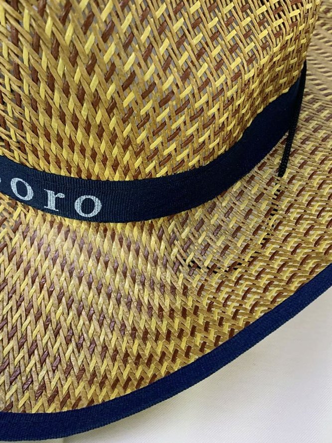 Blue Straw Hat