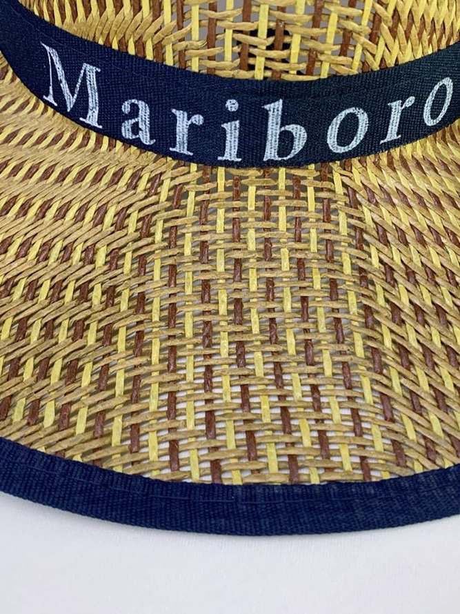 Blue Straw Hat
