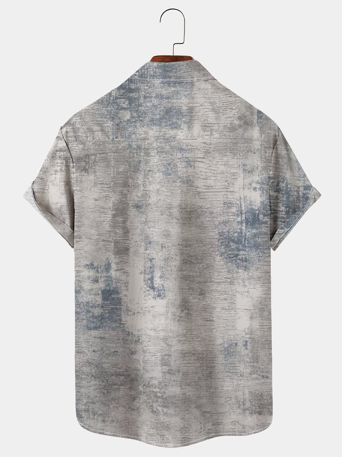 Men's Resort Hawaiian Seersucker Wrinkle Free Shirt
