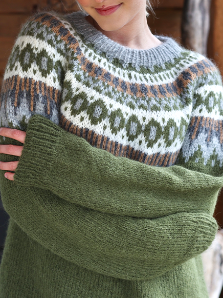 Geometric Loose Casual Sweater