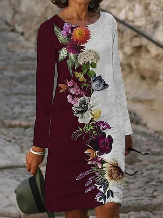 Women Casual Floral Dresses