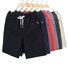 Men's Casual Loose Shorts Breathable Cotton Linen Beach Shorts