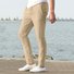 Summer New Linen Casual Casual Pants Casual Loose Pure Color Tether Elastic Waist Men's Casual Casual Pants