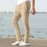 Summer New Linen Casual Casual Pants Casual Loose Pure Color Tether Elastic Waist Men's Casual Casual Pants