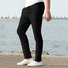 Summer New Linen Casual Casual Pants Casual Loose Pure Color Tether Elastic Waist Men's Casual Casual Pants