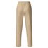 Summer New Linen Casual Casual Pants Casual Loose Pure Color Tether Elastic Waist Men's Casual Casual Pants