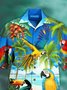 Parrots Casual Cotton-Blend Printed Shirts & Tops