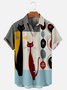 Printed Shirt Collar Vintage Shirts