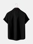 Mens Simple Coconut Tree 3D Printed Hawaiian Shirt Short-sleeved Top & Tops