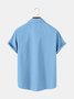 Mens Simple Coconut Tree 3D Printed Hawaiian Shirt Short-sleeved Top & Tops