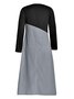 CLEARANCE Women Winter & Autumn Loose Casual Long Sleeve Maxi Dress