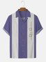 Men‘s Retro Camp Cotton-Blend 50S Vintage Bowling Green Red Blue Khaki 2022 Summer Shirts M L XL XXL 3XL 4XL 5XL