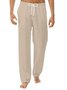 Men's Casual Loose Cotton Pants Breathable Long Trousers