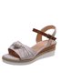 Casual Summer Adjustable Buckle Platform Sandals&slippers for Women
