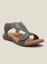 Summer Rubber Casual Magic Tape Sandals
