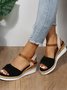 Casual Summer Adjustable Buckle Platform Sandals&slippers for Women