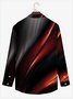 Men's Urban Fashion Shirts Gradient Art Anti-Wrinkle Plus Size Tops