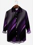 Men's Urban Fashion Shirts Gradient Art Anti-Wrinkle Plus Size Tops