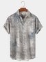 Men's Resort Hawaiian Seersucker Wrinkle Free Shirt