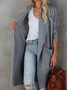 Casual Loose Woolen Other Coat