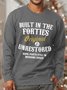 Men's Printed Sweatshirt With Forties