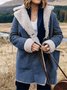 Women Long Sleeve Casual Buttoned Plus Size Outerwear