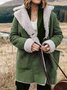 Women Long Sleeve Casual Buttoned Plus Size Outerwear