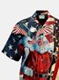 Men's American Flag Christmas Shirt