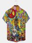  Hippie Music Guitar Hawaiian Big & Tall Aloha Shirt