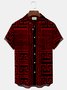  Neon Ethnic Aztec Pattern Retro Bowling Hawaiian Shirt Oversized Vacation Aloha Shirt
