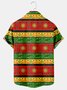 Holiday Casual Cinco de Mayo Viva Mexico Men's Hawaiian Shirt Cartoon Pepper Skull Big & Tall Camping Shirt