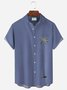 Mens Simple Coconut Tree 3D Printed Hawaiian Shirt Short-sleeved Top & Tops