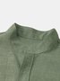 Cotton And Linen Casual Men’ Shirts