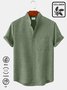 Cotton And Linen Casual Men’ Shirts